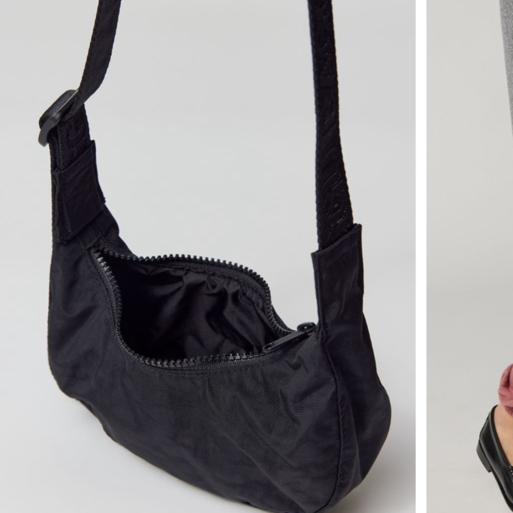 BAGGU exclusive mini nylon crescent bag